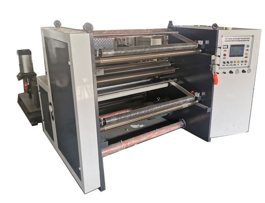1200 mm horizontale Schneidmaschine für die Rückwicklung Durchmesser 600 mm