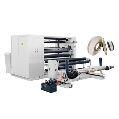 PLC vollautomatisches Spannungssystem Schmalfilmschneidemaschine Schneidemaschine