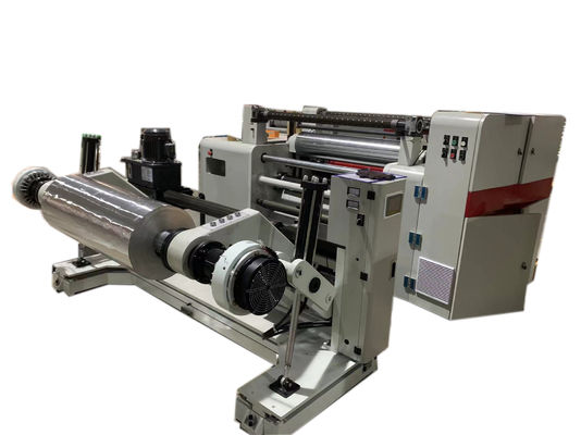 Hochgeschwindigkeits-Rückenlehnen-Schneidemaschine 350 m/Min Papierrollenschneidemaschine 5 mm