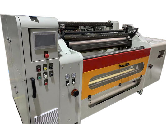 600 mm Aluminiumfolie-Rewinder vollautomatische thermische Papierschneidemaschine 350 m/min