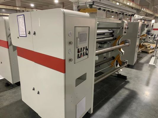 Hochgeschwindigkeitspapierschneidemaschine Opp Cpp Pet Film Paper Roll Schneidmaschine