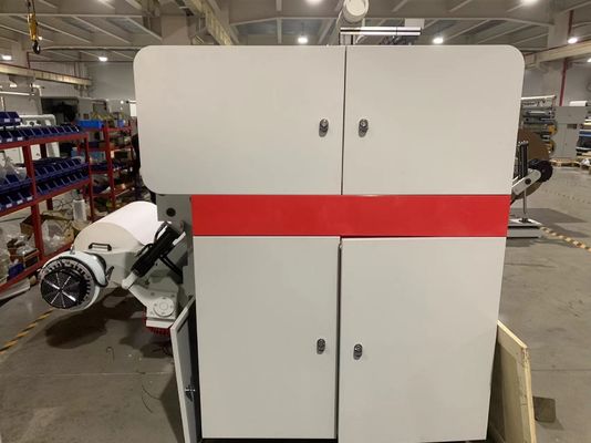 Computergesteuerte PE-Film-Hochgeschwindigkeitsschneidmaschine 1300mm Etikettpapierschneider-Rewinder