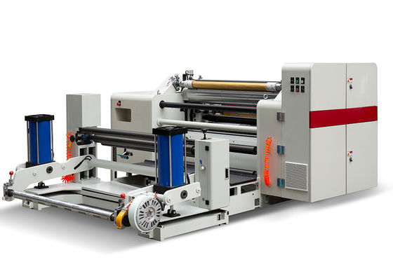 Fertige Rollen 600 mm Hochgeschwindigkeitsschneidmaschine Automatische Aluminiumfolie Wickelmaschine