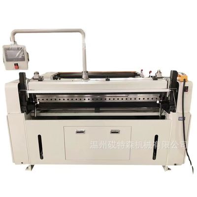 Überzogene Papier 1400mm Kreuzschneidemaschine Kunststoffverbundpapier Webpapier Querschneidemaschine