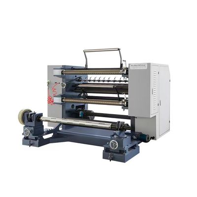 Weiterentwickelte 600mm Aufwicklung 380V vertikale beschichtete Papierschneidemaschine Präzisionsschnitt von 20g-300g