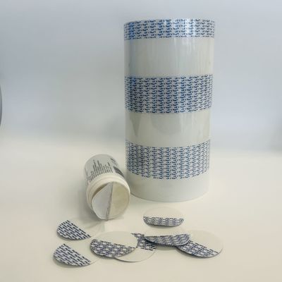 1.0mm 0,05mm Schaumrückhalt Aluminiumfolie Dichtungsfilm für Diametern von 10-180mm