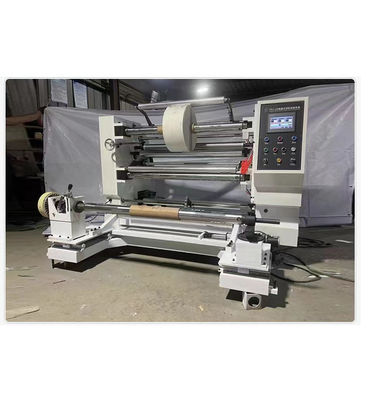 600 mm vertikale Schneidmaschine Jumbo-Roll-Schneidmaschine für Verpackungsfilm