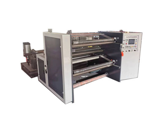 200m/Min 30mm Horizontales Schneidmaschine Längsschneidmaschine Kraftpapierschneider Rewindermaschine