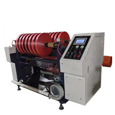 Hochpräzisions-Schmalstreifenfolie aus nicht gewebten Stoffen Schneidmaschine Zurückschleifermaschine Längsschneidmaschine