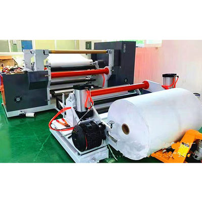 800-Typ-Aluminiumfolie-Spezial-Roll- und Schneidmaschine Längsschneidmaschine 200m/Min