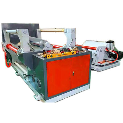 7 Zoll Touchscreen Aluminiumfolie Oberflächenkurbel Schneidmaschine für Hochgeschwindigkeitsschneiden 200-350m/Min