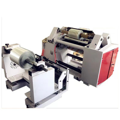 1200 mm Oberflächenkurbel Schneidmaschine Aluminiumfolie Längsschneidmaschine