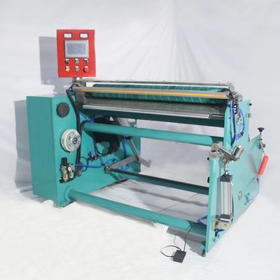 220V 50HZ Aluminiumfolie-Wiederaufwicklungsmaschine Schneider und Wiederaufwickler 150m/Min