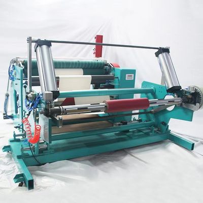 PLC-Steuerung Geschenk Wickeln und Schneiden Maschine Papier Rollen Schneider Rewinder 600mm