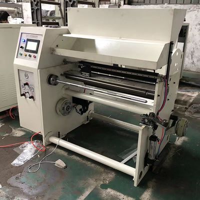 600-Typ Hochgeschwindigkeitswandpapier Papier Roll Schlitter Rewinder vollautomatische Nonwoven Stoff Rewinding-Maschine