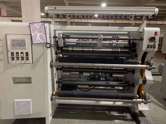 Vollautomatischer Papierrollenschneider PVC PET PE Verbundfilm Papierrollenschneider