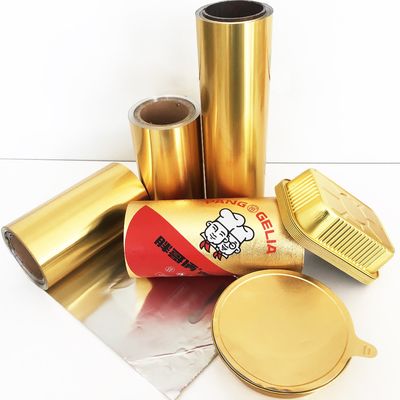 Individuell angepasste Aluminiumfolie Versiegelungsfolie Wärmesiegelungsfolie für Becherdecken Optimale Versiegelung bei 180-250 °C