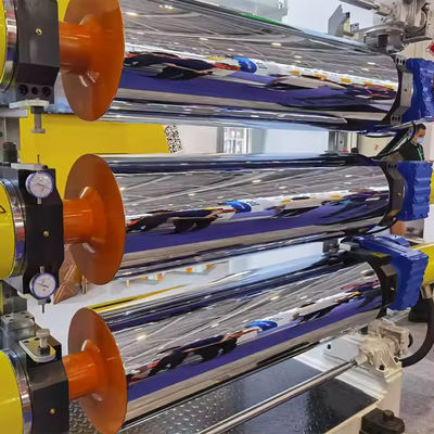 China Herstellung Gute Qualität Chromplattierte Spiegelpolierte Stahlwalze geeignet für Druckmaschinen, Laminationsmaschinen, Beschichtungsmaschinen