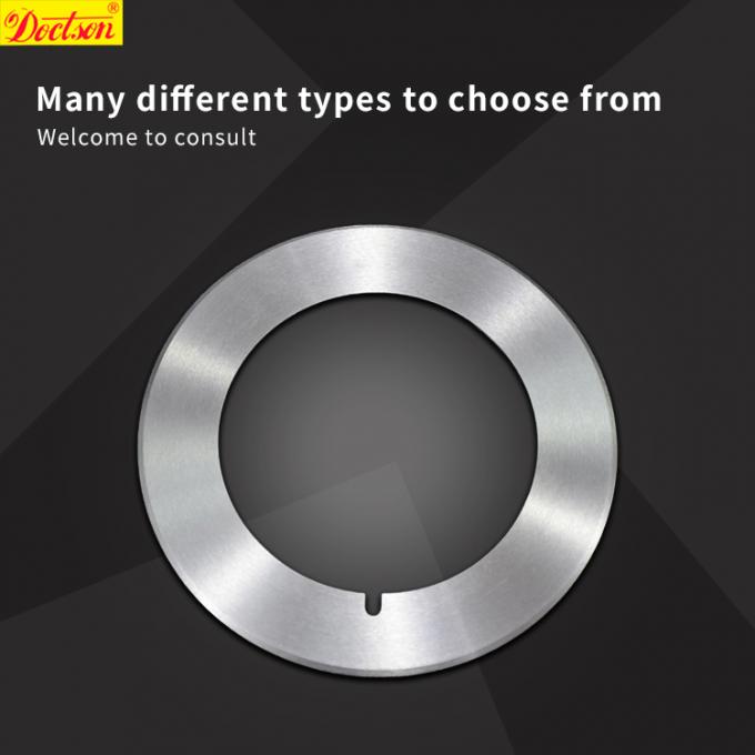 Rundes, hochpräzises Dreh- und Schnittblatt Pvc-Kantenblatt Drehblätter Schneidmaschine Papierrohr Klebeband Schneidmaschine Blatt 0