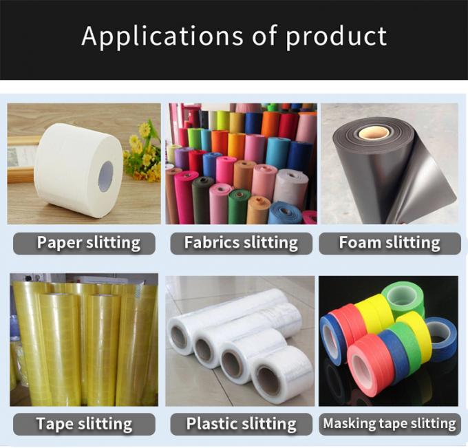 Rundes, hochpräzises Dreh- und Schnittblatt Pvc-Kantenblatt Drehblätter Schneidmaschine Papierrohr Klebeband Schneidmaschine Blatt 14